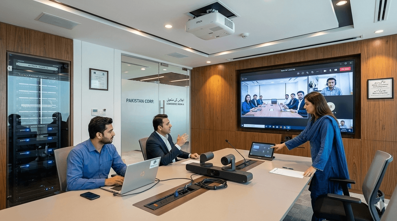 Office Automation System in Pakistani Corporate Office